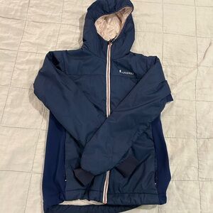 Cotopaxi Pacaya Navy Blue Hooded Jacket